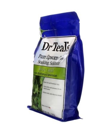 Dr. Epsom Salt Soaking Solution Relax Eucalyptus Spearmint 48 OZ (Pack of 8) - Stress Relief Bath Salts - Buy Online on GoSupps.com