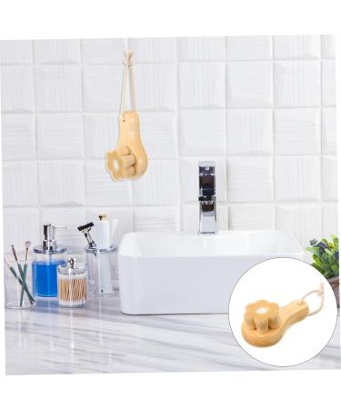 Beatifufu Facial Wash Brush with Wooden Handle Face Dry Brush Skin Care Tools Facial Cleansing Brush Exfoliating Face Scrubber Face Exfoliator Face Brush Scrub Brush Artificial Fiber Pores - Buy Online on GoSupps.com