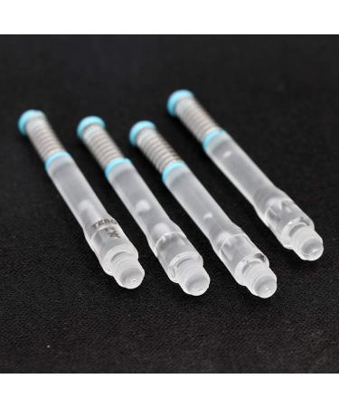 Cuesoul TERO AK7 Black Scorpion Dart Stems Set of 4 - Telescopic Shafts with Built-in Spring - Clear H/B/D/F Sizes - Buy Online on GoSupps.com