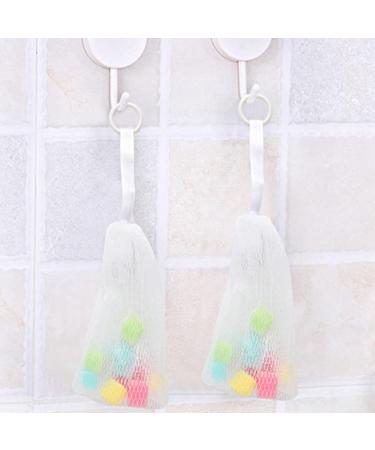 Facial Cleaning Foam Net Set - 2PC Mesh Soap Bag & Sponge Bladder Bubble Maker for Effective Facial Wash - Buy Online on GoSupps.com