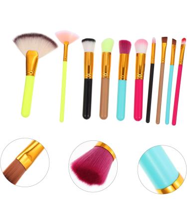 FRCOLOR Practical Makeup Supplies color brush Cosmetic professional cosmetology kit girls suit make up kit plastic mix beauty Cosmetic Tools - Buy Online on GoSupps.com
