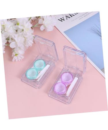 JECOMPRIS Mini Containers for Colored Contact Lenses - 6 Pack with Carrying Bag Case Tweezers & Invisible Mirror - Buy Online on GoSupps.com