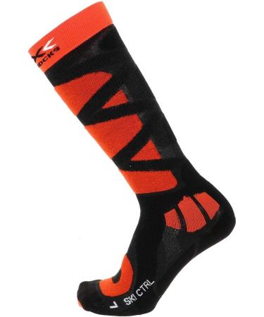Buy X-Socks X-Bionic Unisex Ski Control 4.0 Socks - Anthracite Melange/X-Orange Size 42/44 | International Shipping Available - Buy Online on GoSupps.com