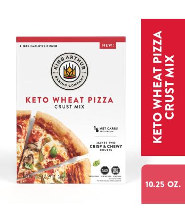 King Arthur Baking Keto Pizza Crust Mix  1g Net Carbs Per Serving  Low Carb & Keto Friendly  10.25 oz - Buy Online on GoSupps.com