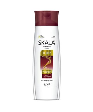 SKALA Multivitamin shampoo 12in1 intensive hair care enriched formula 100 vegan animalfriendly suitable for curly method
