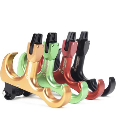 360 Rotatable Thumb Release Archery Release Aid Device with Fastening Screws - Champagne Gold - Buy Online on GoSupps.com