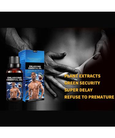 ROPALIA Men’s Massage Oil - Essential Sensual Oil for Enhanced Performance & Growth | Delay & Boost Strength | International Shipping Available - Buy Online on GoSupps.com