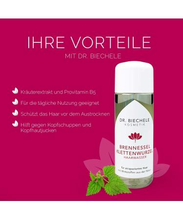 Dr. Biechele Nettle Climbing Root Hair Water 150ml with Baicapil TM - Combat Hair Loss & Promote Growth for Stressed Hair & Irritated Scalp - Buy Online on GoSupps.com