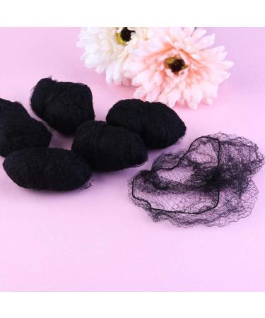 50 Pieces Invisible Hair Nets for Women - Elastic Edge Mesh Hair Bun Accessories in Convenient Box - Buy Online on GoSupps.com