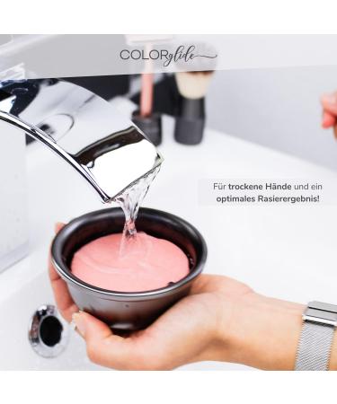 Colorglide Stainless Steel Shaving Bowl | Effortless Foaming for All Shaving Soaps | Boopan (Metalgun) - Buy Online on GoSupps.com