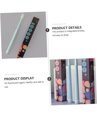 Minkissy 4 Mothership Soft Toothbrush for Pregnant Women | Manual Toothbrush for Gentle Mouth Cleaning Post-Birth | Ultra-Soft Pregnancy Toothbrush - Buy Online on GoSupps.com