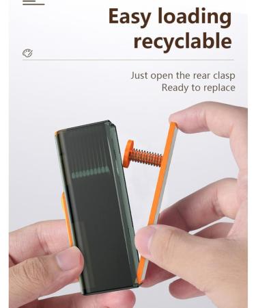 Sunfecili Portable Dental Tank Set | 2-Piece Dental Silk Dispenser & Travel Kit | Refillable ABS Silicone with Mirror | Ideal for Dating Eating & Traveling - Buy Online on GoSupps.com
