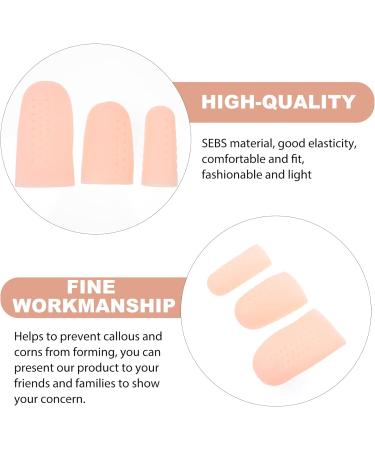 Minkissy Valgus Guards Spacers Orthotic Feet Cushion Protectors - 8 Pairs, Silicone with Breathable Holes, Toe Separators, Thumb Protector - 6x3cm - Buy Online on GoSupps.com