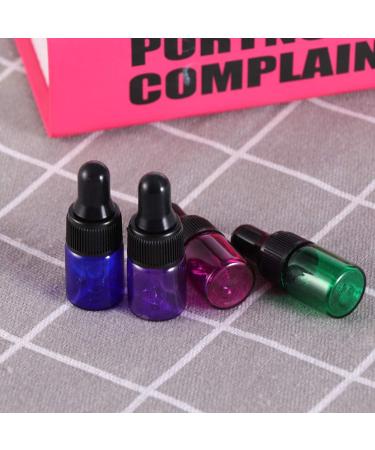 15pcs Essential Oils Bottle Set - 2ml Mini Empty Glass Dropper Bottles for Essential Oils - Ideal for Aromatherapy & DIY - Buy Online on GoSupps.com