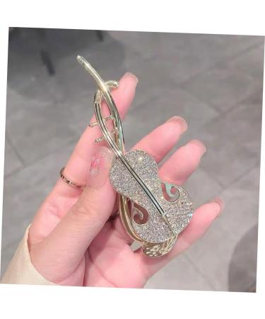 Mikinona Rhinestone Twist Clip Pretty Hair Clips for Women French Pins Pipa Hair Barrette Makeup Hair Clips No Crease Hair Clips to Hold Hair Back Decorative Hair Clips Barrettes for - Buy Online on GoSupps.com