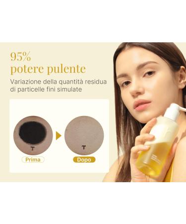 HAMEL Double Shot Oil To Foam Cleanser - Deep Pore Cleansing and Makeup Removal with Jojoba Oils Lactobacillus and AHA - Skin Irritation Free Korean Skincare for All Skin Types 6.76 fl.oz. - Buy Online on GoSupps.com