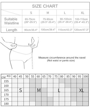 Self-Warming Tourmaline Magnetic Steel Lumbar Support Belt - Orthopedic Corset for Back Pain Relief - Gray XL with 3 Upholstery Pieces - Buy Online on GoSupps.com