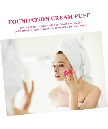 DOITOOL 2boxes Powder Puff Make up Tools Dry Puffs Dry Powder Pad Cushion Puff Cotton Pads for Face Makeup Dry Puff Eyeshadow Makeup Puffs Round Foundation Plastic Abs Miss - Buy Online on GoSupps.com