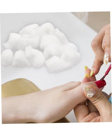 BESTYASH 4paquets Boules De Coton Pour Dissolvant Nettoyer Vernis Ongles Boules De Coton Absorbantes Pour Soin Des Ongles - Buy Online on GoSupps.com
