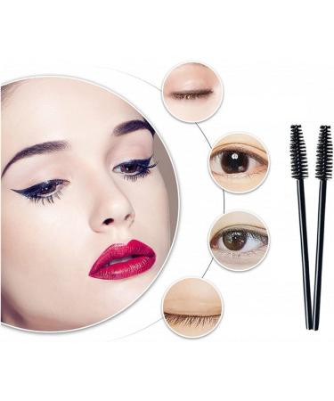Disposable Eyelash Brush & Eyebrow Comb - 50pcs Spiral Makeup Tool for Perfect Curls - Buy Online on GoSupps.com