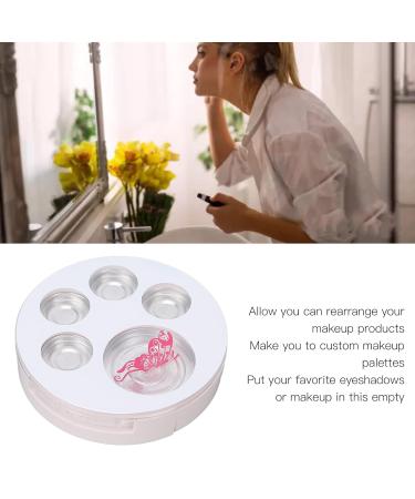 Empty Makeup Palette - 5 Grids Refillable DIY Makeup Organizer for Blush & Eyeshadow - International Shipping Available - Buy Online on GoSupps.com