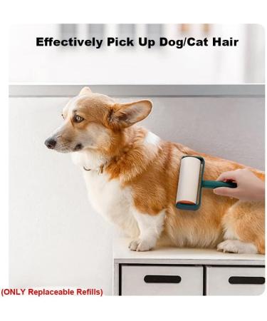 Lint Roller 16cm Wide | Removes Lint Hair & Pet Hair | Includes 60 Sheet Refill | Perfect for Clothing & Upholstery | Shop Internationally - Buy Online on GoSupps.com