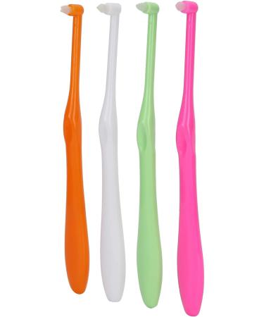Orthodontic Dental Brush Set - 4-Part Toothbrush for Braces & Bridges Soft Slim Interdental Cleaners for Optimal Oral Care - Buy Online on GoSupps.com