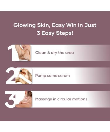 Intimate Lightening Serum - Orange Extract & Vitamin C for Dark Underarms Back Neck & Bum - 30ml (Pack of 1 - Buy Online on GoSupps.com