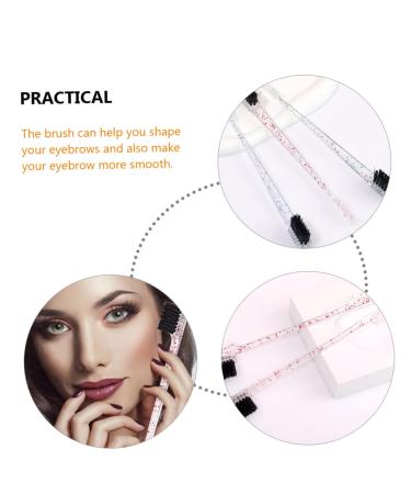 FRCOLOR 60 Pcs Double Ended Eyebrow and Lash Brush Set - Premium Eyebrow Comb Teasing Comb & Hair Edge Brush for Perfect Makeup - International Shipping Available - Buy Online on GoSupps.com