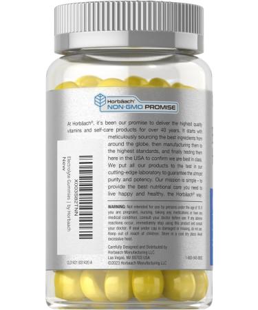 Horb ach Electrolyte Hydration Gummies - 75 Count Vegan Non-GMO Gluten Free Lemon Flavor Supplement for Optimal Hydration - Buy Online on GoSupps.com