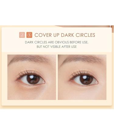 5-Color Multi-Purpose Concealer for Dark Circles Blemishes & Freckles - High-Glue Moisturizing Correction | International Shipping - Buy Online on GoSupps.com