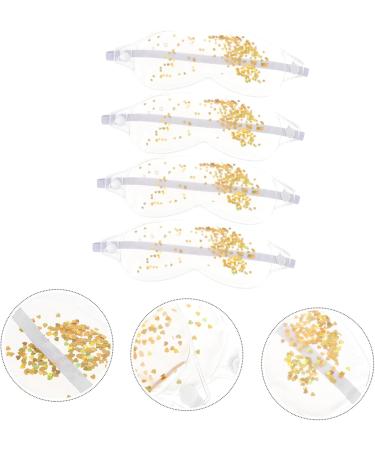 Minkissy 4-Piece PVC Protective Glasses & Eye Masks for Migraine Relief Travel and Swollen Eyes - Cool Sleep Mask Set - Buy Online on GoSupps.com