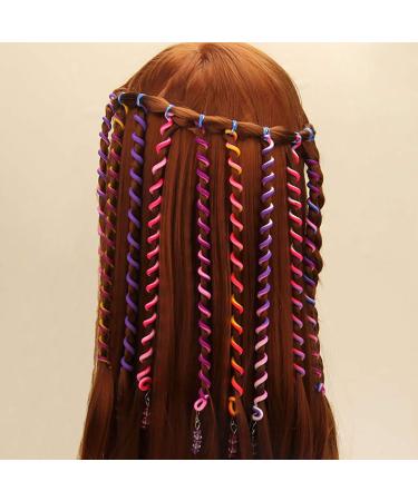 Shop Lattcure 18-Piece Colorful Hair Jewelry Set for Girls | Rhinestone Hair Accessories & DIY Styling for Parties - Buy Online on GoSupps.com