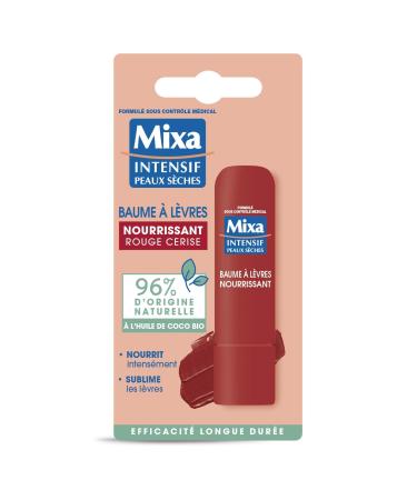 Mixa Nourishing Lip Balm Cherry Red, 1 Unit (Pack of 1)