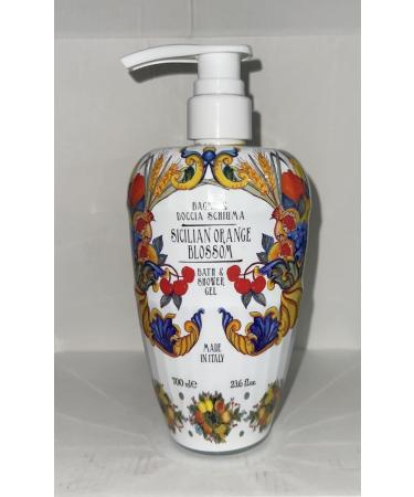 LE MAIOLICHE LE MAIOLICHE BATH AND SHOWER FOAM 700ML SICILIAN ORANGE BLOSSOM