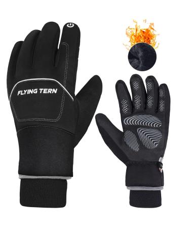 Winter gloves men waterproof ski gloves |Winter bicycle gloves warm women 3m thinsulate winter touch screen unisex sports gloves gloves outdoor anti-slip full finger gloves for running driving cycling