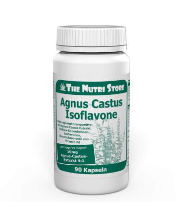 Agnus Castus 10 mg extract isoflavone 46 mg-nutritional supplements with Agnus-Castus extract red clover Copoubo-hooding isoflavonen borro rapid oil and vitamin B6
