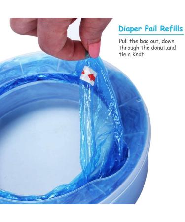 Diaper Pail Refill Bags | Enhanced Odor Control | 1120 Count 4 Pack | Compatible with Diaper Pails | Long Lasting Supply for 4-6 Months - Buy Online on GoSupps.com