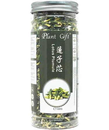 PlantGift Lotus Plumule 125G/4.4oz Medicinal Chinese Herb Lotus Core Dried Bulk Herbs Chinese Health Tea Lotus Tea Bitter Tea - Buy Online on GoSupps.com