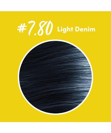 Light Denim Permanent Hair Dye | Vegan Cruelty-Free Rapid Processing | Inclusive Hair Color for All Hair Types | 120ml - Buy Online on GoSupps.com