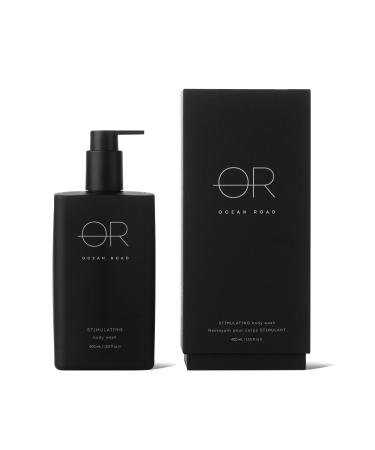 OCEAN ROAD Black Body Wash 13.5 fl oz - Immerse Yourself in Pure Refreshment with this Luxurious Cleansing Experience Leaving Your Skin Silky Smooth and Revitalized