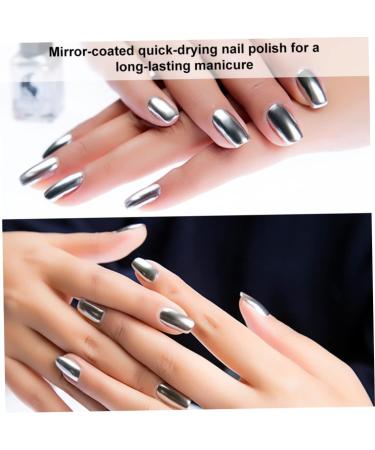 Mirror Nail Polish Long Lasting Metallic Nail Varnish 6ml Quick Drying Gel Polish Gel Nail Polish - Buy Online on GoSupps.com