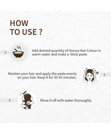 Indus Valley Bio Organic 100% Pure Natural Henna Hair Color - Mahogany | International Shipping Available - Buy Online on GoSupps.com