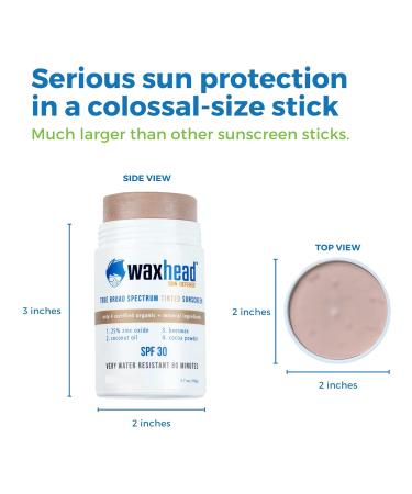 Waxhead Tinted Sunscreen Stick and Lip Repair Lip Balm SPF - Ultimate Sun Protection and Lip Care - Buy Online on GoSupps.com