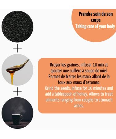  Secret Sacr Organic Sacred Nigella Seeds - Origin Egypt - 100g - Certified Organic Slow Cosmetics - 100% Natural from Trade - Buy Online on GoSupps.com