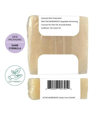 Chatham Natural Skin Care Eczema Relief Oatmeal Soap Soothing oatmeal bath treatment for eczema rosacea psoriasis 1 - Buy Online on GoSupps.com