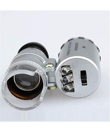 Lightweight Magnifying Glass Mini Portable 60X High-Definition Handheld Magnifying Glass for Reading Newspaper and Repaiwatches Lofty Ambition - Buy Online on GoSupps.com