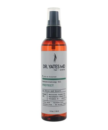 Dr. Yates MD - Resuscitating Oil  For Shine & Growth  with Moroccan Argan Oil and Vitamin E (4 Fl Oz)