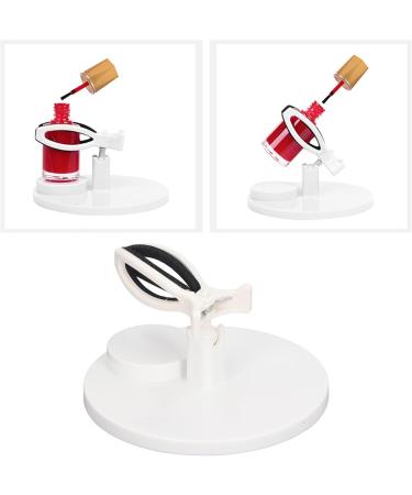 Grip and Tip Nail Polish Bottle Holder Fingernail Polish Bottle Holder Anti Spill Nail Polish Holder Stand with Adjustable Angle Design Nail Polish Accessories for Manicures White - Buy Online on GoSupps.com