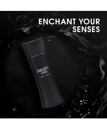 2PCS Valentine Milano/Amazing Code Eau De Toilette for Men-Fresh Romantic Scent Perfume for Men 3.4 Fl Oz Each Mens Cologne For All Skin Daily Used MilanoMen/Amazing Code - Buy Online on GoSupps.com